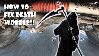 How to diagnose Death Wobble. HELP SPORTS FANS😫😫😫