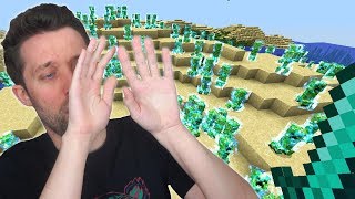 MINECRAFT, aber es REGNET CREEPER!