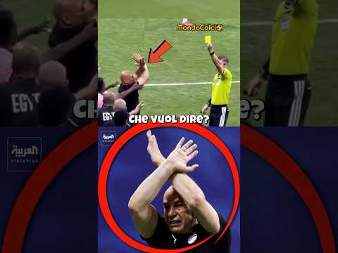 Video Che cosa significa il gesto della X che ha fatto l'allenatore dell'Egitto contro l'Argentina?
