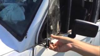 Isuzu Trooper Wing (Vent) Window fix