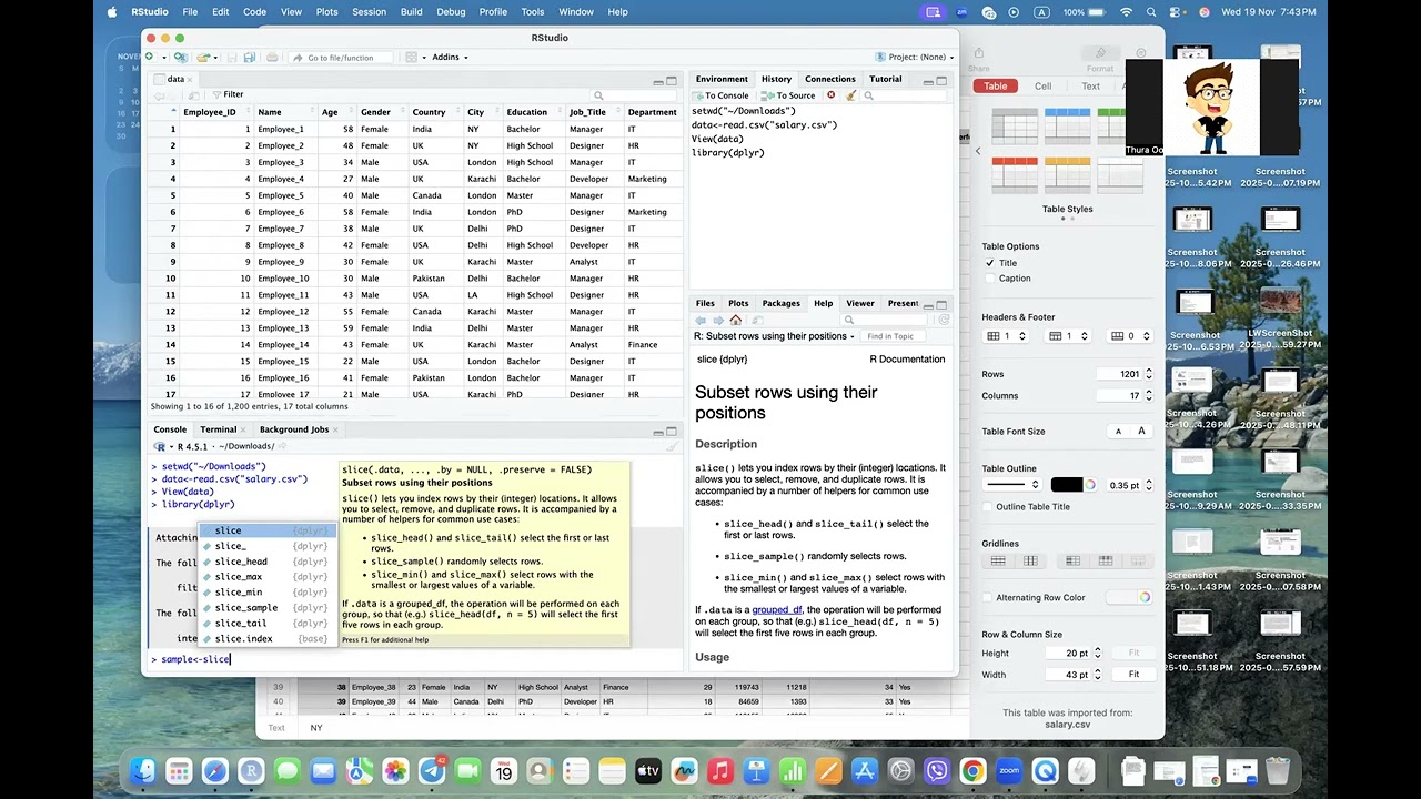 Simple random sampling with R (Sampling ပိုင်းစိတ်ဝင်စားသူများအတွက်) 