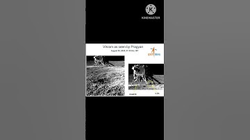 Pragyan Rover clicked an image of Vikram Lander