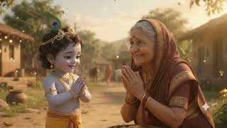 The Divine Fruit Seller & Little Krishna 🥭🙏 | Heartwarming 3D Animation