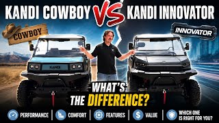 Kandi Cowboy vs Kandi Innovator Which Electric Golf Cart Is Right for You Canyon Lake Mobile