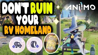 Maximize your RV Level 10+ Upgrade Speed, Mix Temperature, & Easy Bud Tickets Aniimo Homeland Guide screenshot 1