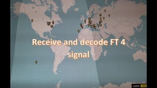 FT4 Signale empfangen und dekodieren