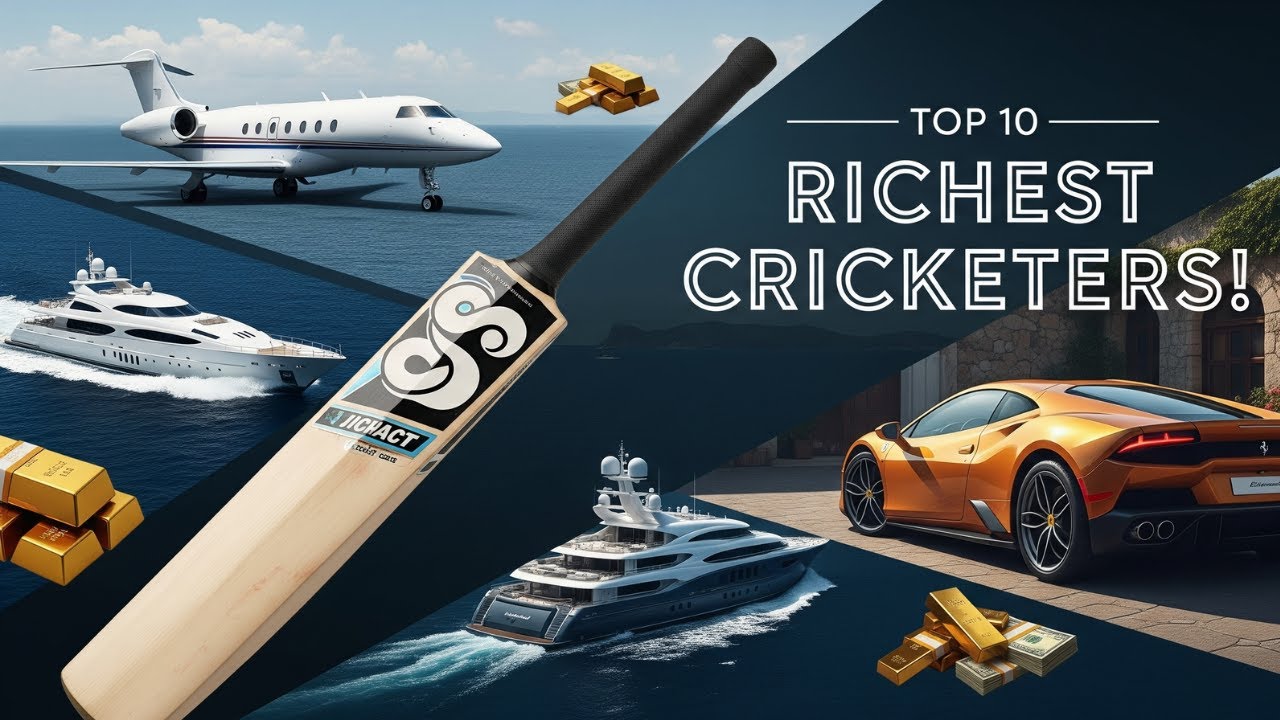 Top 10 Cricketers With The Biggest Fortunes!