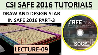 CSI SAFE 2016 TUTORIALS | DRAW AND DESIGN SLAB IN SAFE 2016 | P-3 screenshot 3