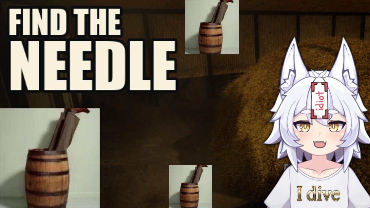 【Find The Needle】Playing A Demo Of An Alpha, Of A Copy Of A Game That Isn't Out Yet.
