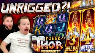 UNRIGGED?! Big Win on Power of Thor Megaways screenshot 5