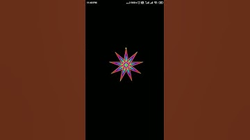 turtle graphics design star by using Python #shorts #python #pydroid3