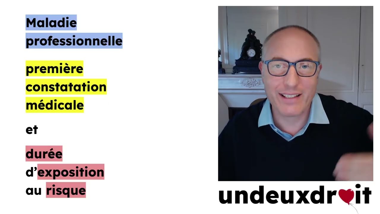 L'exposition au risque avant la maladie professionnelle