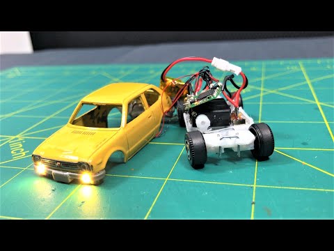 Micro RC car conversion | Matchbox 1976 Honda Civic