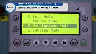 ANU EM'CY MODE ALARM New Type of XGT