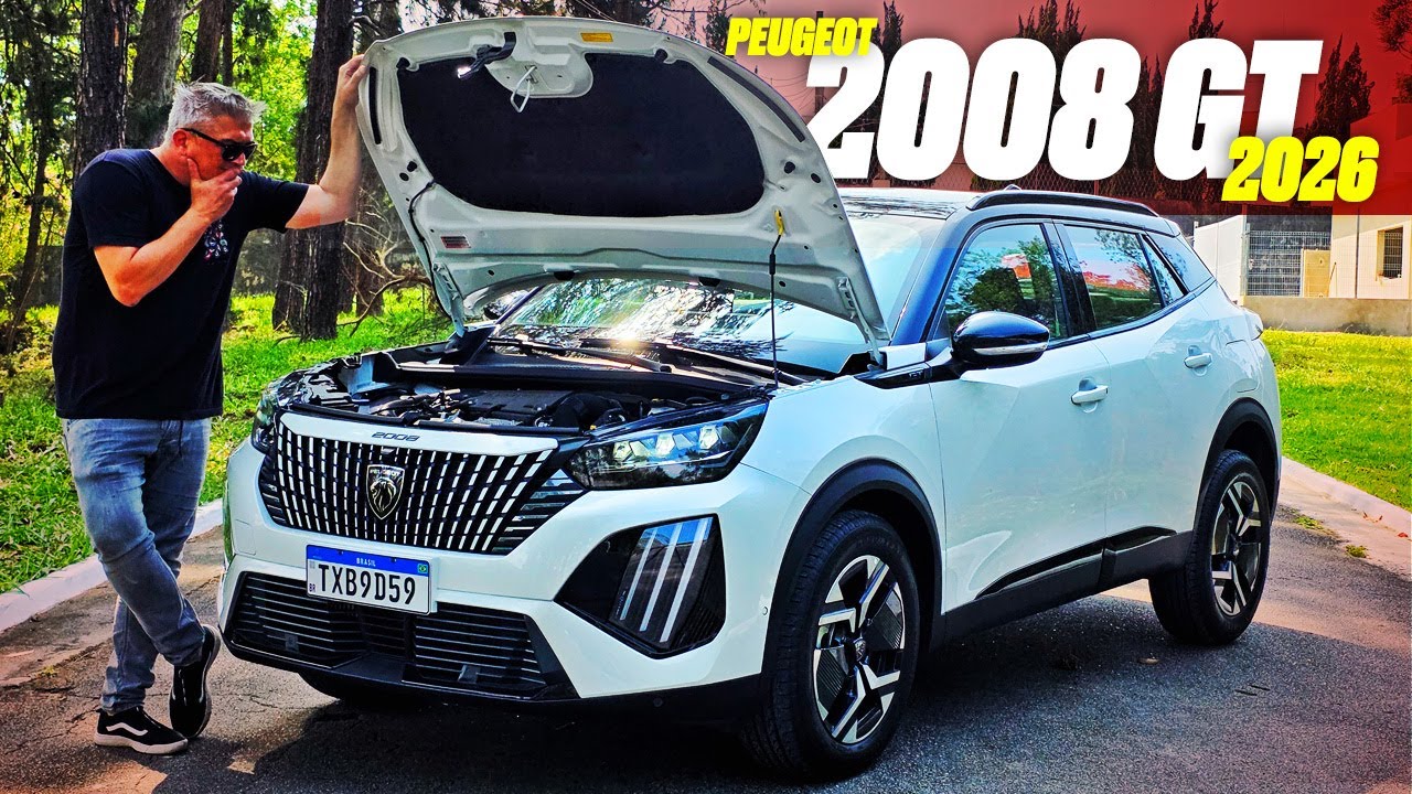 Novo Peugeot 2008 GT Hybrid - REVOLUÇÃO OU ENGANAÇÃO? ECONOMIZA MESMO? POR QUE FLOPOU? TESTEI TUDO!