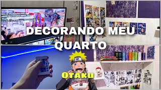 Vlog Decorando Meu Quarto Estilo Animeweeb