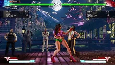 Laura CH Confirm Block String STREET FIGHTER V