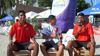 Entrevista a muestra selección de voleibol masculino - Juegos Santa Marta 2023