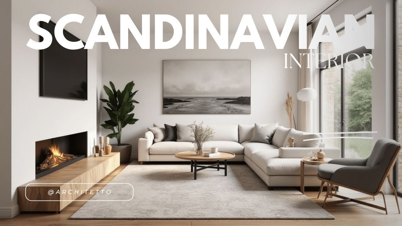 The Perfect Example of Modern White Scandinavian Interior Design