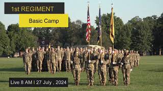 1st Regiment Basic Camp, Graduation Ceremony, CST 2024