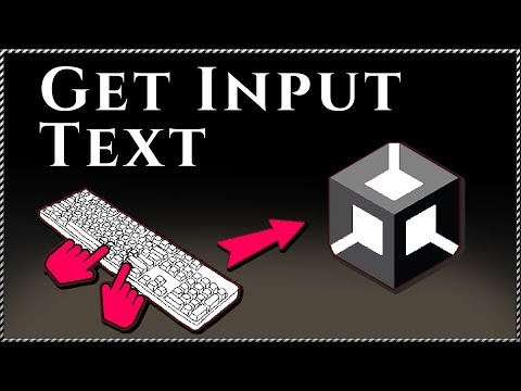 { How to get text from INPUT FIELD in Unity } - User Text Entries