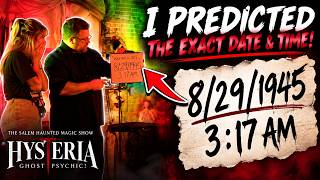 I Predicted the EXACT Date & Time! 😳 | The Salem Haunted Magic Show