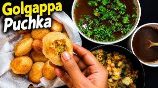 Golgappa recipe / how to make Phucka /panipuri recipe/ गोलगप्पे कैसे बनायें/ ফুচকা রেসিপি #golgappa screenshot 3