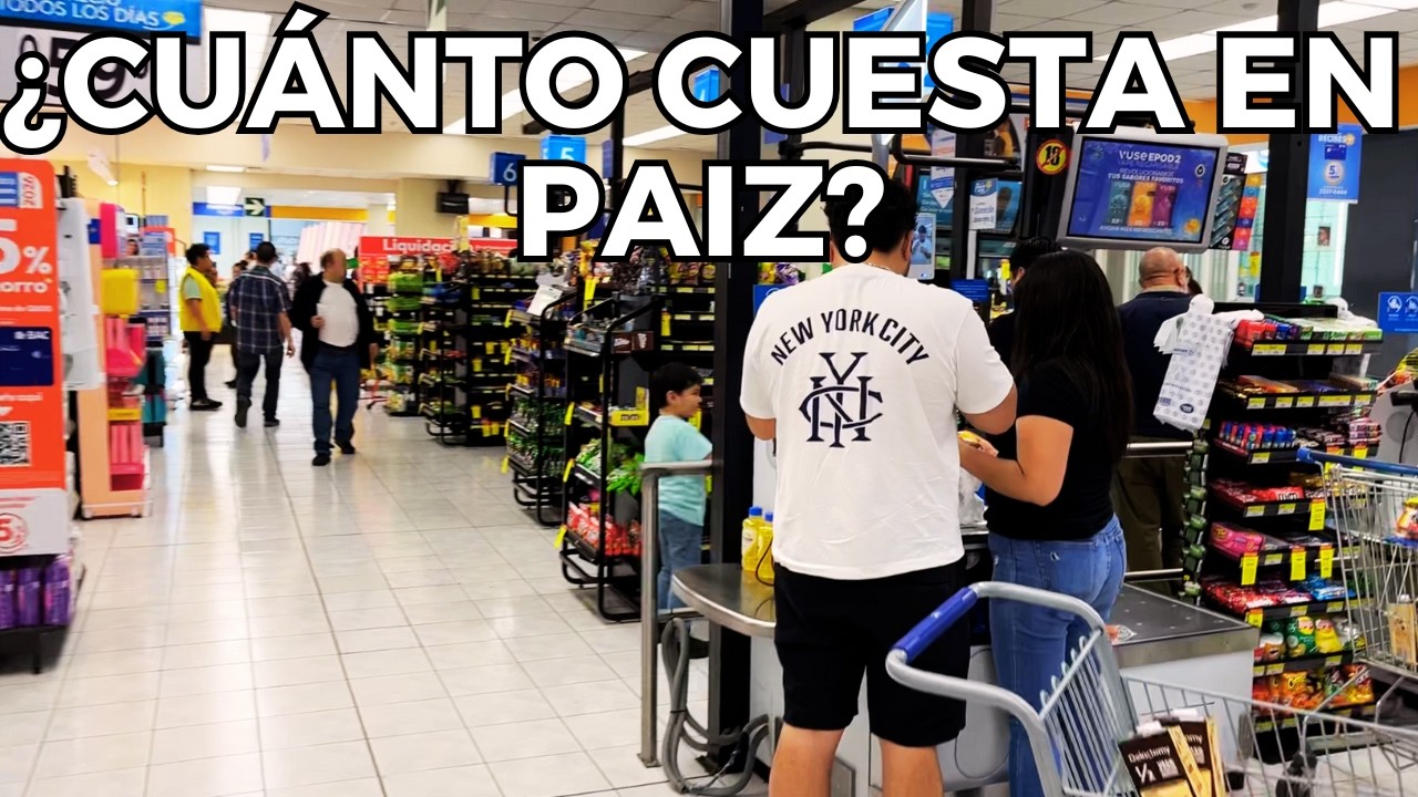 ¿Cuánto cuesta hacer el supermercado en Paiz Guatemala? 🛒💸