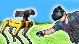 НАШЕЛ РОБОТА СОБАКУ - VR ИГРЫ (ВИРТУАЛЬНАЯ РЕАЛЬНОСТЬ VR HTC VIVE) НАШЕЛ РОБОТА СОБАКУ - VR ИГРЫ (ВИРТУАЛЬНАЯ РЕАЛЬНОСТЬ VR HTC VIVE)
