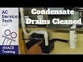 Condensate Drain Traps & Lines Cleaned on AC and Gas Furnace!