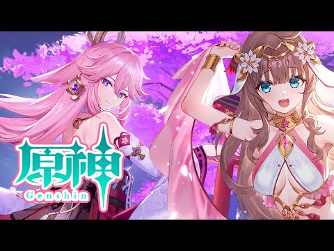 【原神/Genshin】　初見　世界任務等と秘境参加型　 #495　原神配信　［愛結りほ］VTuber  ライブ　【Genshin Impact】