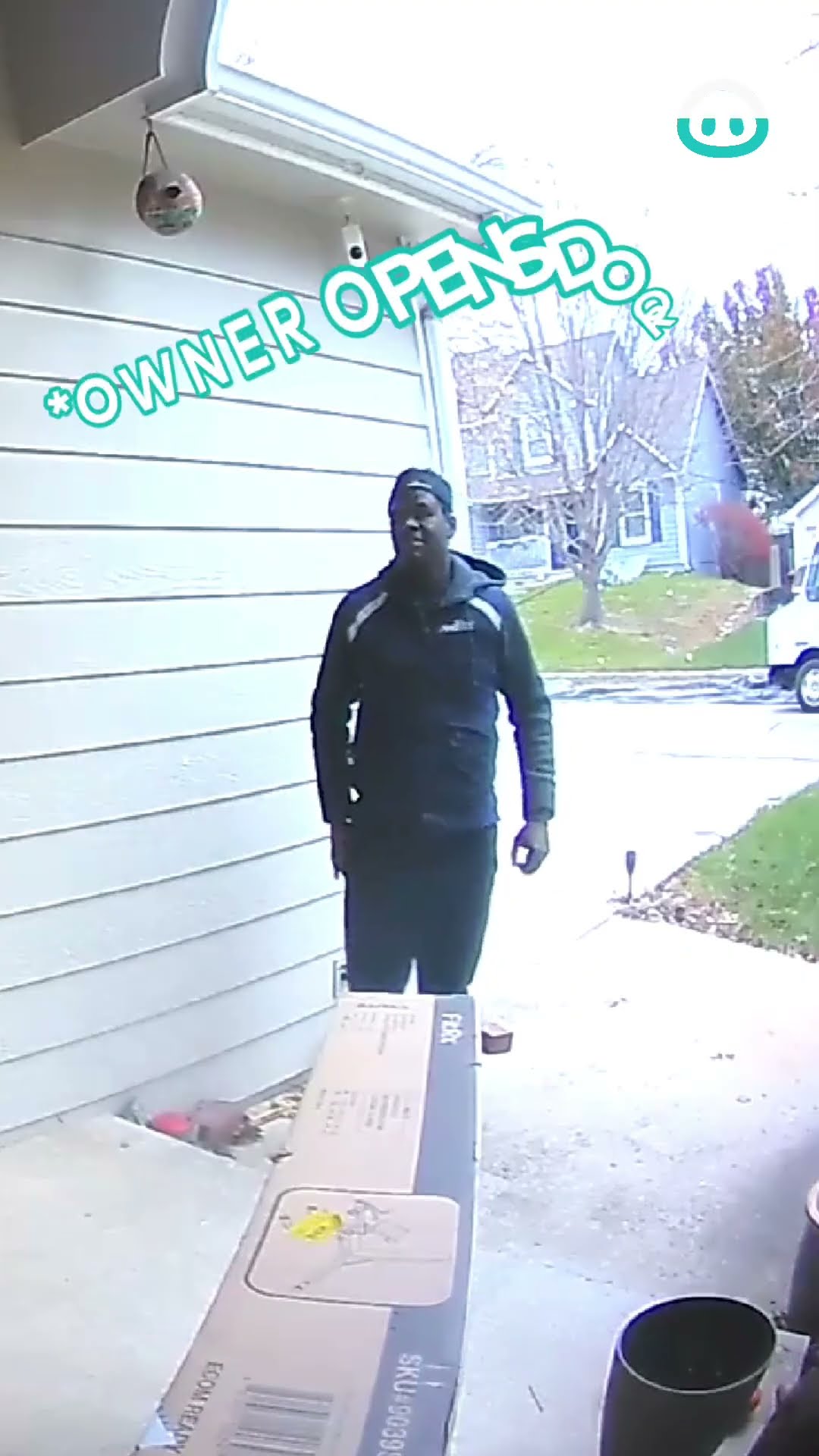 Deliver Driver Caught Dancing || ViralHog