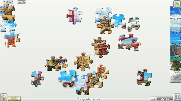 The daily jigsaw puzzle | Golden Gate Bridge, San Francisco, California