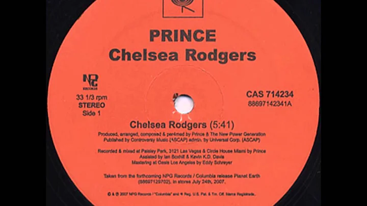 Prince ...  Chelsea Rogers 2007.