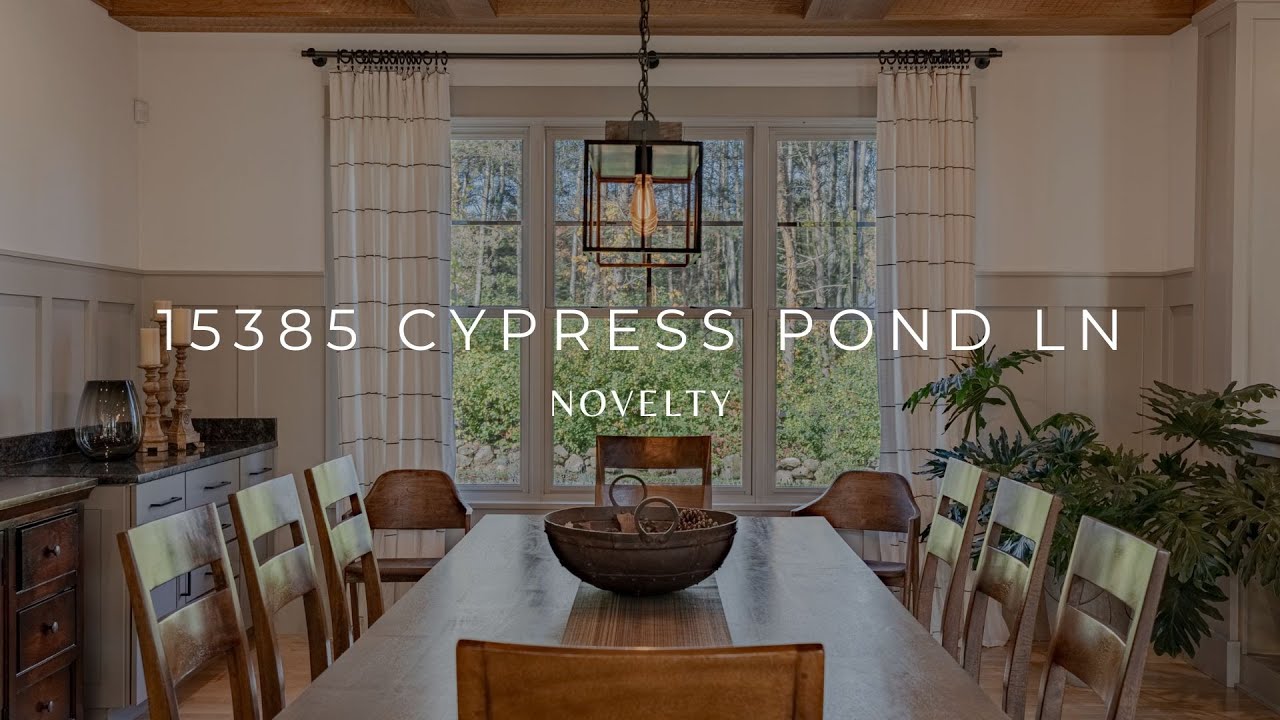 Stunning Modern Farmhouse | 15385 Cypress Pond Lane