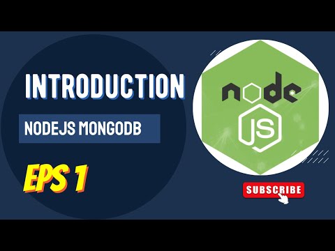 Rest API NodeJS MongoDB - 2023 | Introduction - Part 1