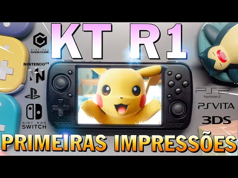 KTR1 rodando SWITCH, 3DS, PS2 e PS VITA! Console Portátil MELHOR que ANBERNIC, POWKIDDY e RETROID