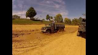 M35A2 Deuce Haspin Acres through mud