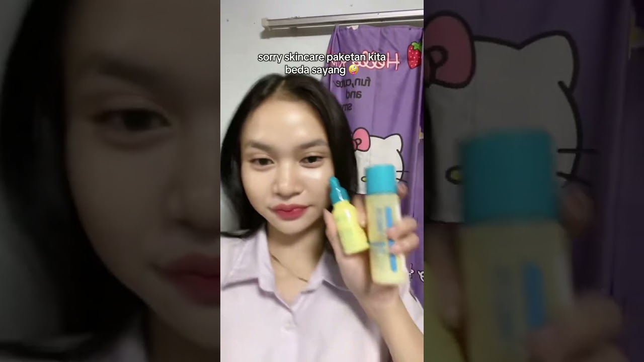 Anak Sekolah Pake Skincare Paketan #makeup #makeupartist #makeuptutorial #skincare