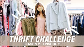 THRIFT WITH ME - Thrifting for trendy vintage pieces! Bold patterns and prints // S2 Episode 11