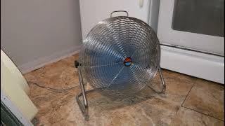 Vintage Lakewood HV-18 High Velocity Floor Fan with The Original Box & Instruction Manual