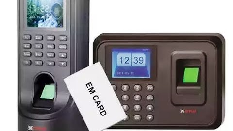 Installation of CP Plus Biometric Attendance System