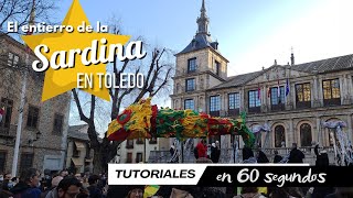 El entierro de la Sardina en Toledo - #SHORTS
