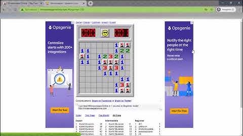 Minesweeper 0.00 Beginner Tied World Record Speedrun | Minesweeper