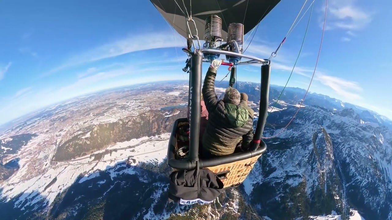 Tannheimer Tal 26th Jan 2026 - Taittinger Hot Air Balloon