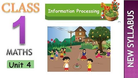 Unit 4 - Information Processing - Class 1 - Mathematics