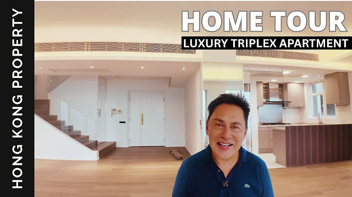 🇭🇰 HOME TOUR | Touring a Triplex Penthouse with a Private Rooftop Oasis