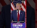 Donald Trump speaks after felony conviction