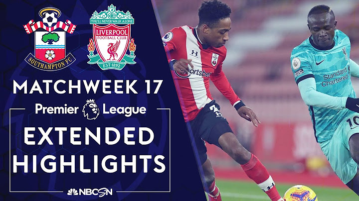 Southampton v. Liverpool | PREMIER LEAGUE HIGHLIGHTS | 1/4/2021 | NBC Sports