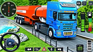 Oil Tanker Truck Driving Simulator 2025 | Realistic Heavy Cargo Transport | Android Gameplay screenshot 5